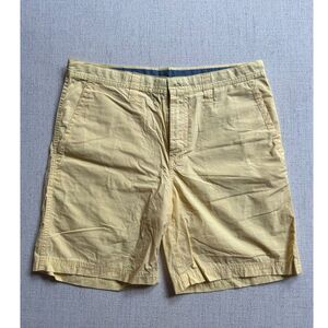 Men's Shorts - Columbia - Yellow - 34 Waist - 8in Inseam